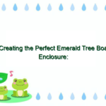 Creating the Perfect Emerald Tree Boa Enclosure: Tips and Tricks