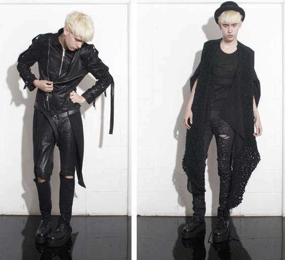 Androgynous gothic