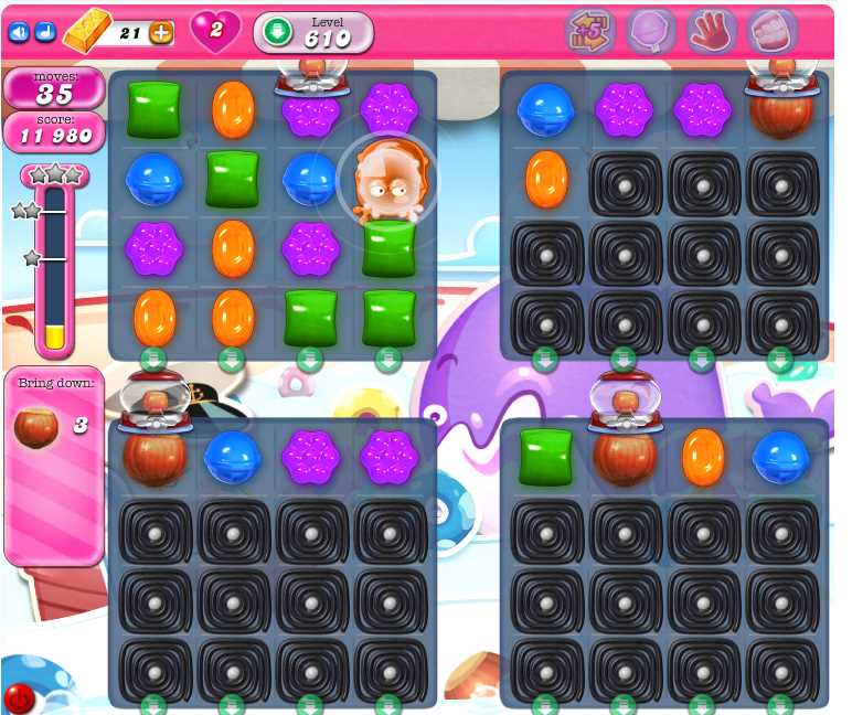 How to defeat frogs in Candy Crush Vital Frog