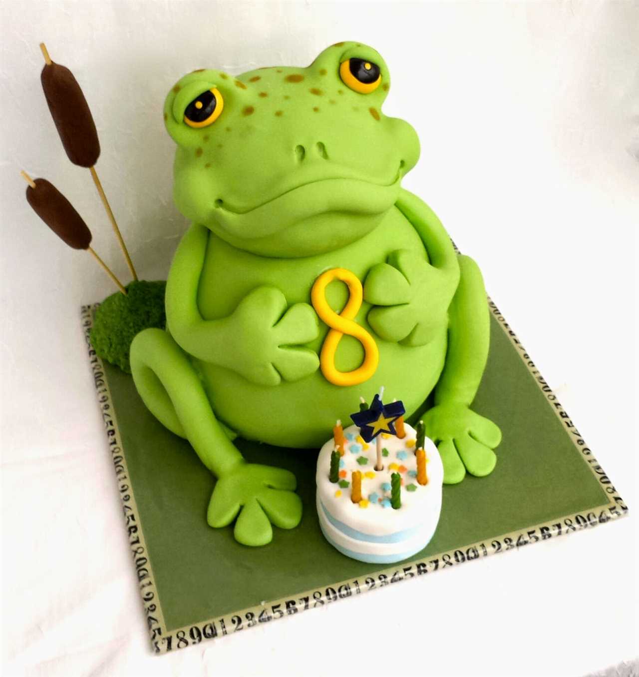 How to make a frog cake