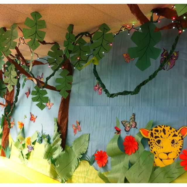 Rainforest decorations