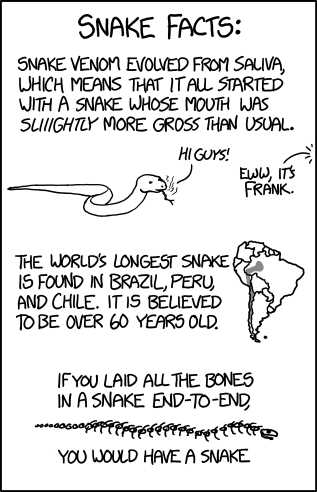 Snakes Have Unique Bodies