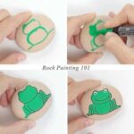 Step-by-Step Guide: Painting a Frog on a Rock