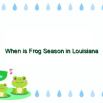 When is Frog Season in Louisiana