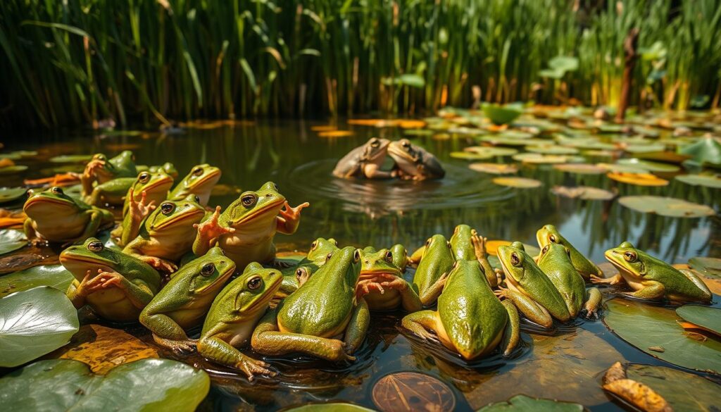 frog communication