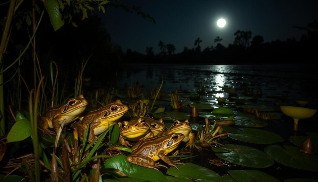frog communication in noisy environments