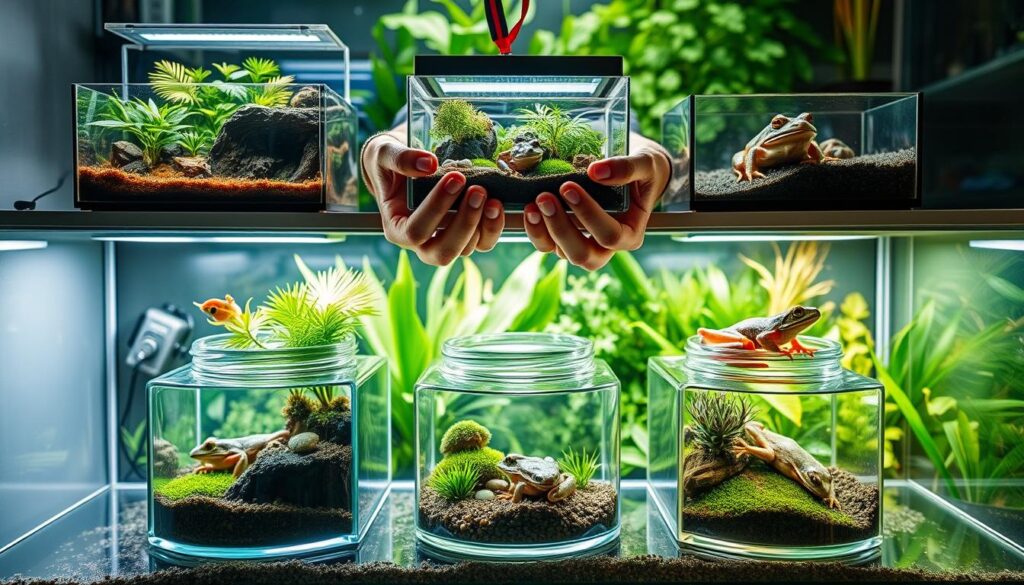 Choosing the Right Tank for Your Frog Species
