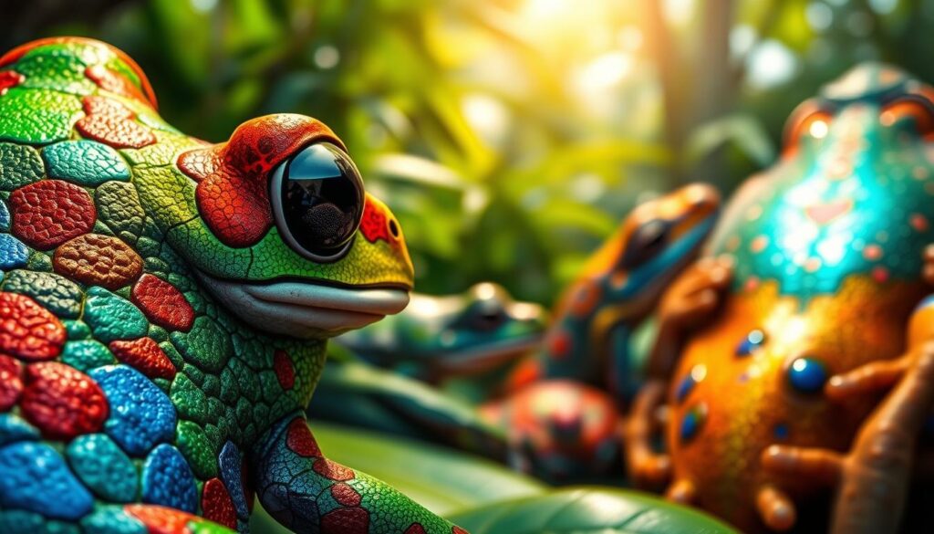 Color Patterns in Amphibians