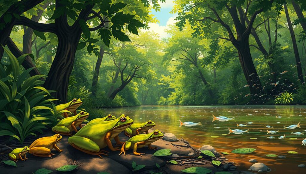 Natural Selection in Amphibians
